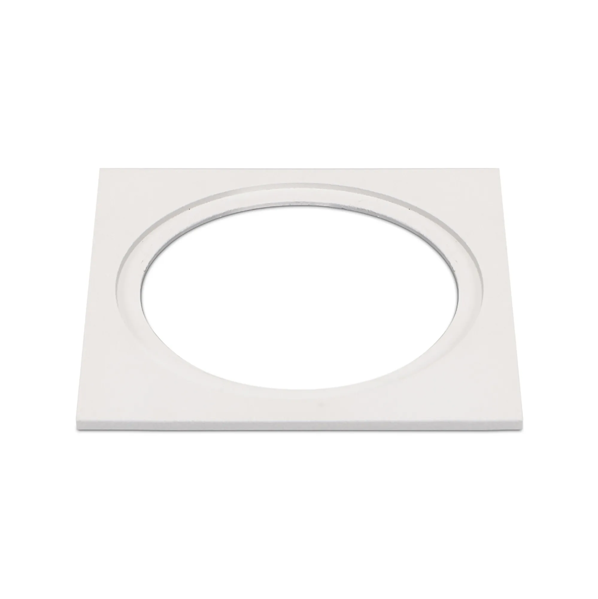 DX210045  Bania S 90x90mm White Square Frame Suitable For Bania, Bania A and Bazi Downlight